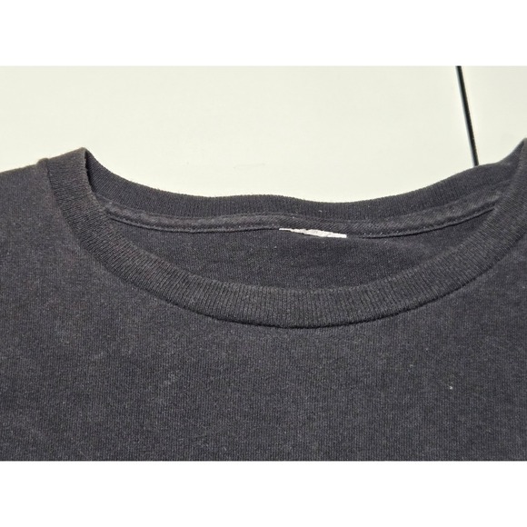 Rebel Born Rebel Bred Skull Graphic Biker T Shirt Black Vintage Style Tee - Picture 8 of 8